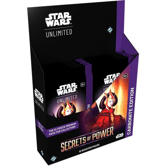Star Wars Unlimited: Secrets of Lightspeed Carbonite Edition Booster Box