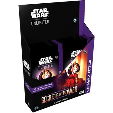 Star Wars Unlimited: Secrets of Lightspeed Carbonite Edition Booster Box