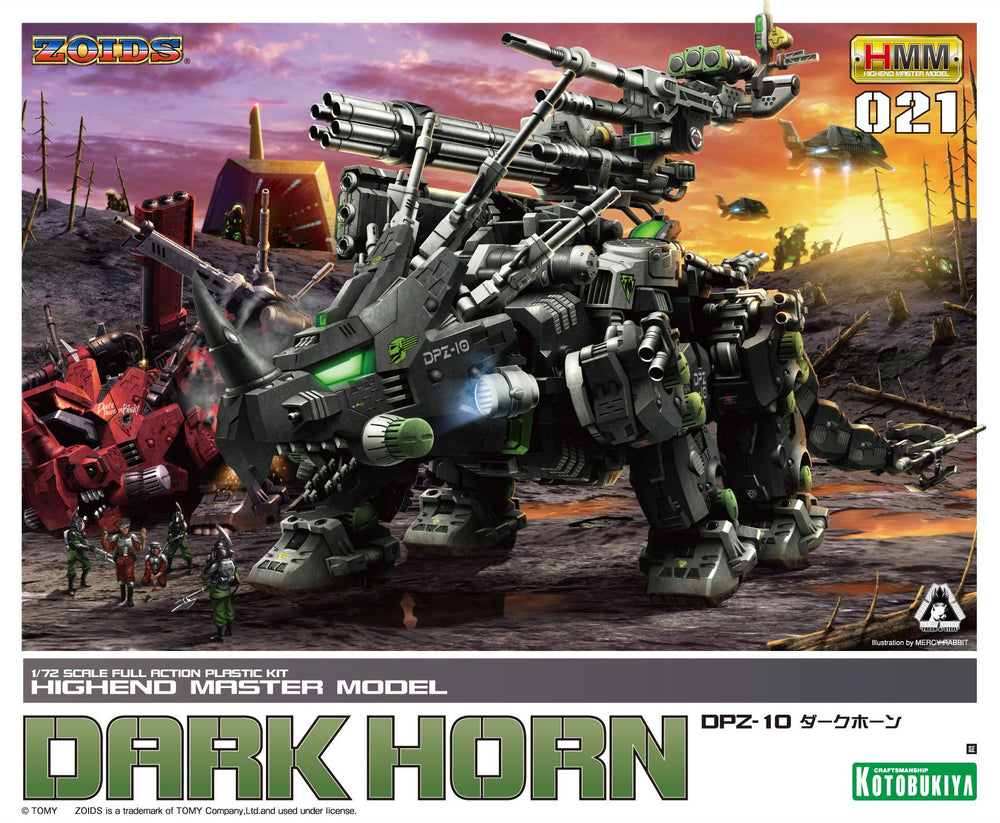 ZOIDS DPZ-10 Dark Horn Marking Plus Version Model Kit