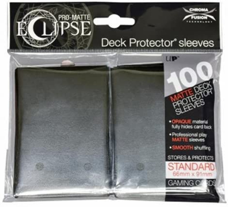 Ultra Pro Sleeves: Jet Black - Eclipse PRO-Matte (100ct)