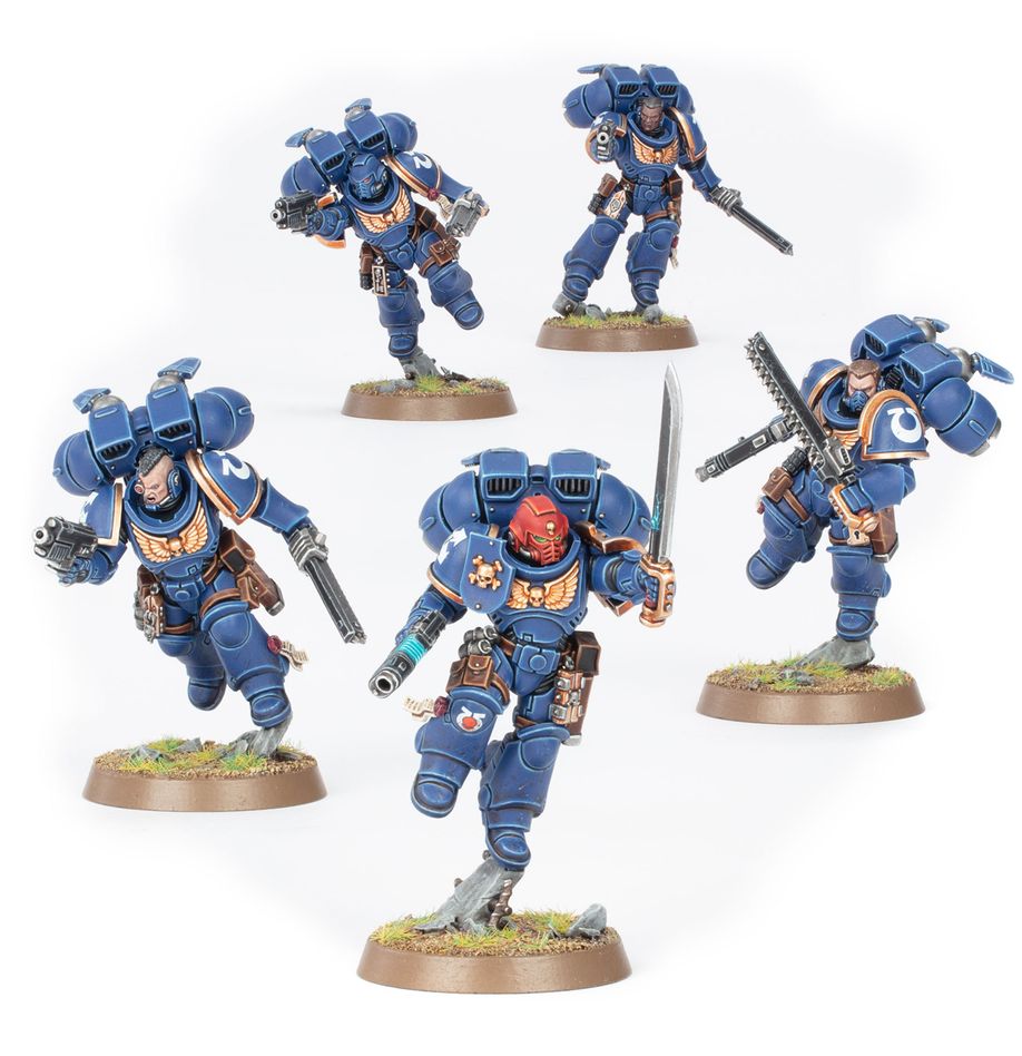 Space Marines Assault Intercessors with Jump Packs Warhammer 40,000
