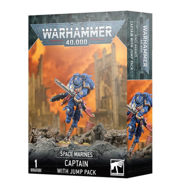 Warhammer 40k Captain with Jump Pack