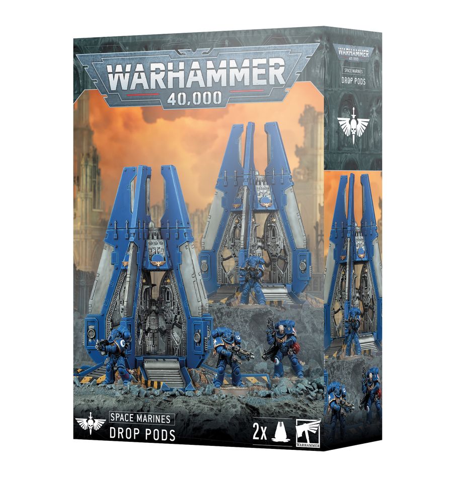 Warhammer 40k: Space Marines - Drop Pods
