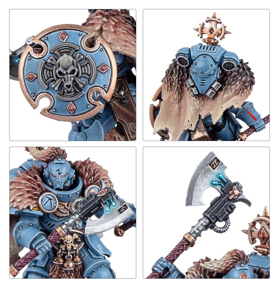 Warhammer 40k: Space Wolves - Wolf Guard Headtakers