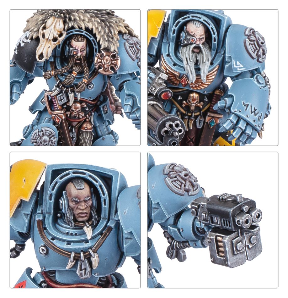 Warhammer 40k: Space Wolves - Wolf Guard Terminators