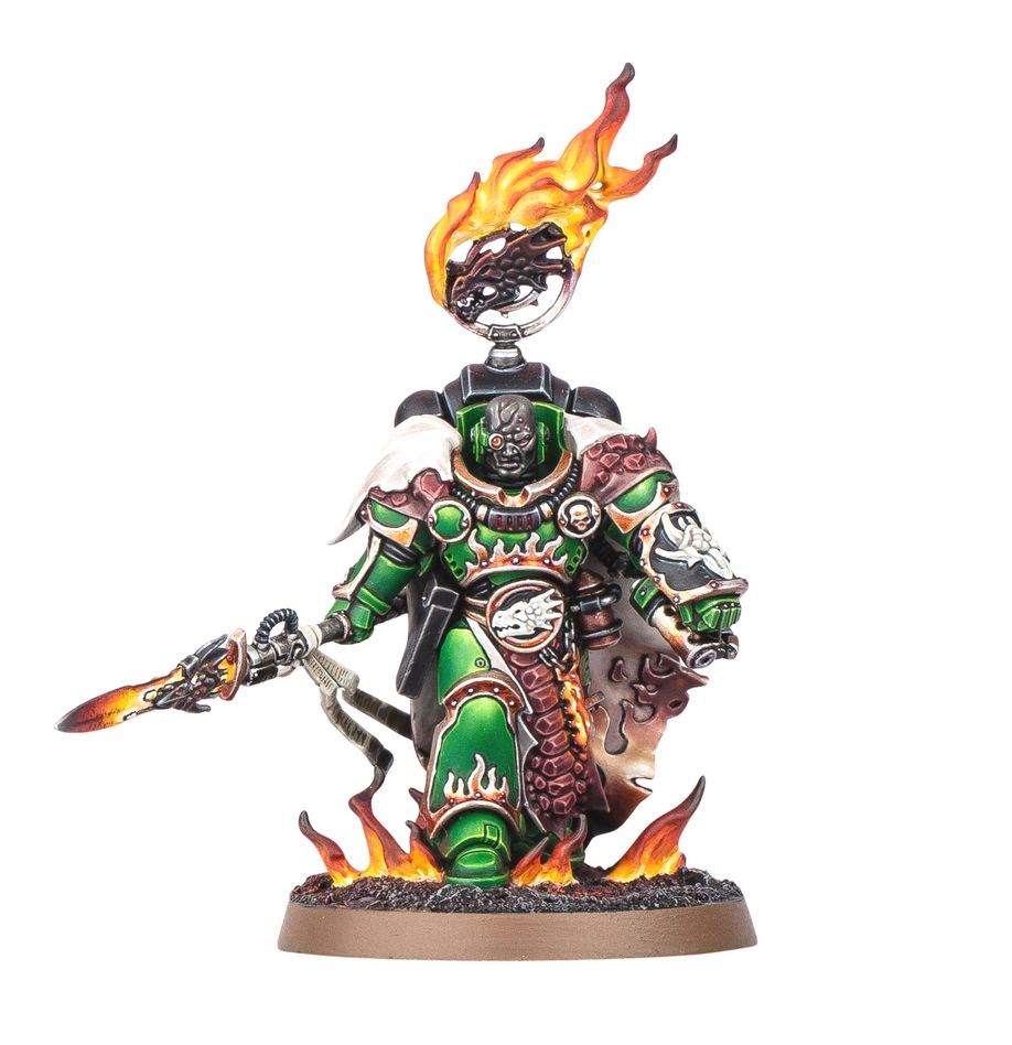 Warhammer 40k: Salamanders - Vulkan He'stan (Pre-Order) (Releases 8/23/25)