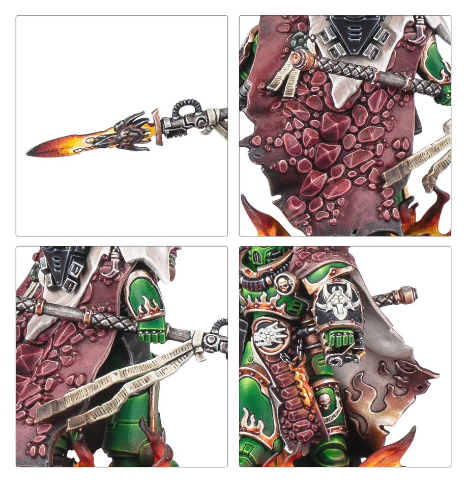 Warhammer 40k: Salamanders - Vulkan He'stan (Pre-Order) (Releases 8/23/25)