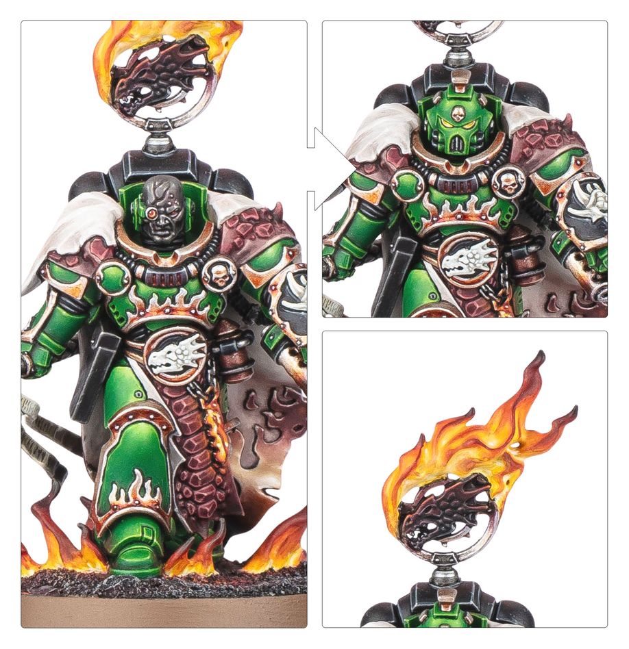 Warhammer 40k: Salamanders - Vulkan He'stan (Pre-Order) (Releases 8/23/25)