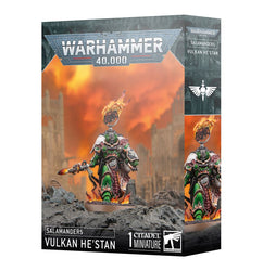 Warhammer 40k: Salamanders - Vulkan He'stan (Pre-Order) (Releases 8/23/25)