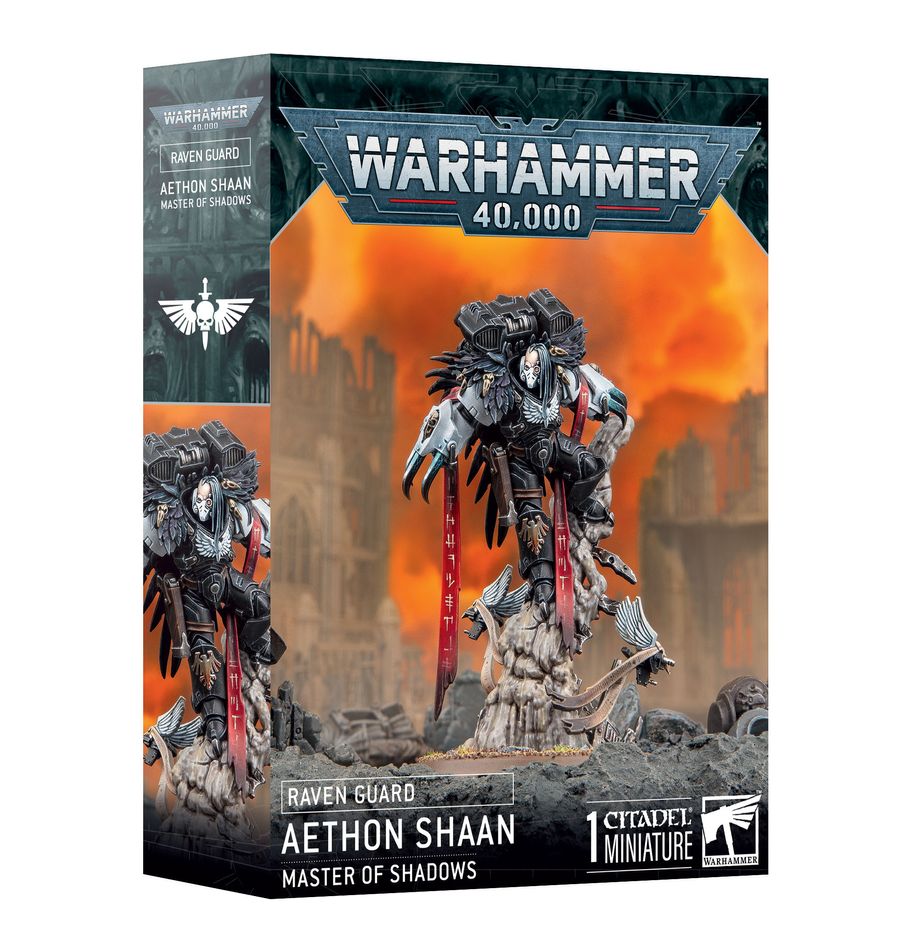 Warhammer 40k - Raven Guard: Aethon Shaan (Pre-Order) (Releases 9/20/2025)