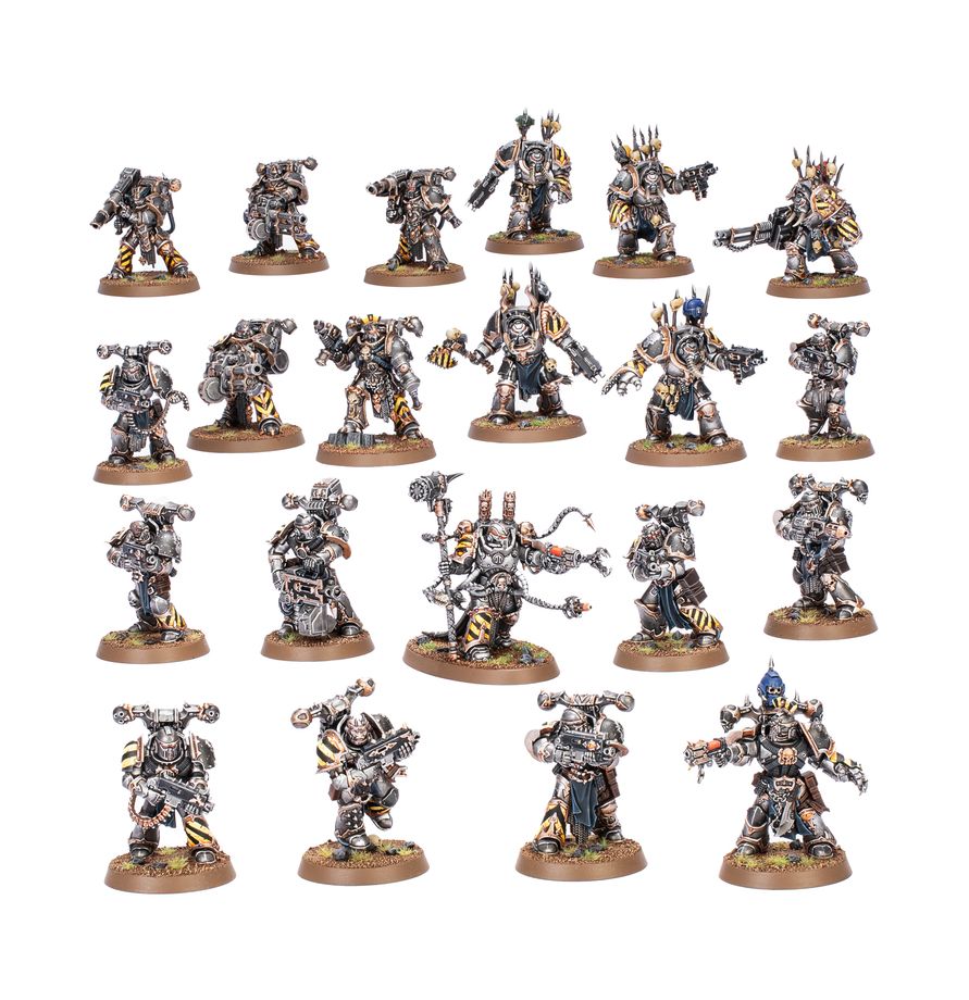 Combat Patrol: Chaos Space Marines – Iron Warriors (PRE-ORDER 4/18)