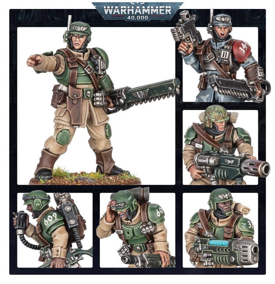 Warhammer 40k: Cadian Shock Troops