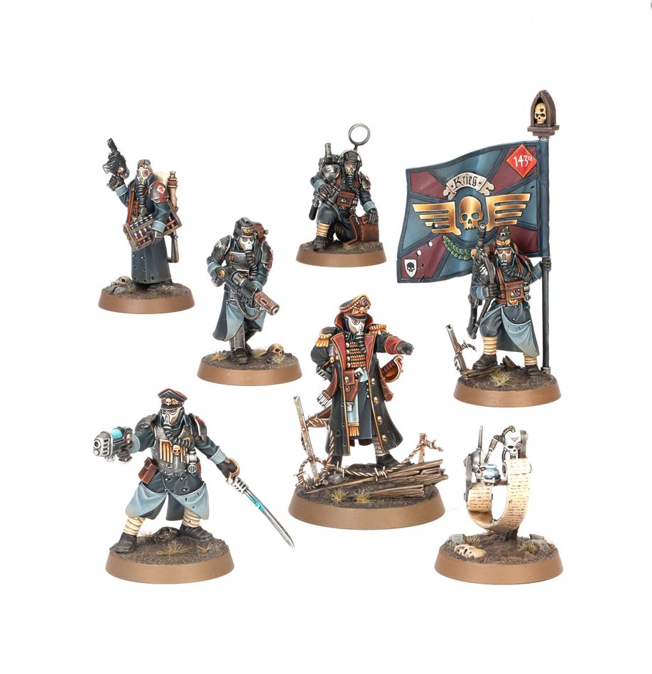 Warhammer 40K - Krieg Command Squad