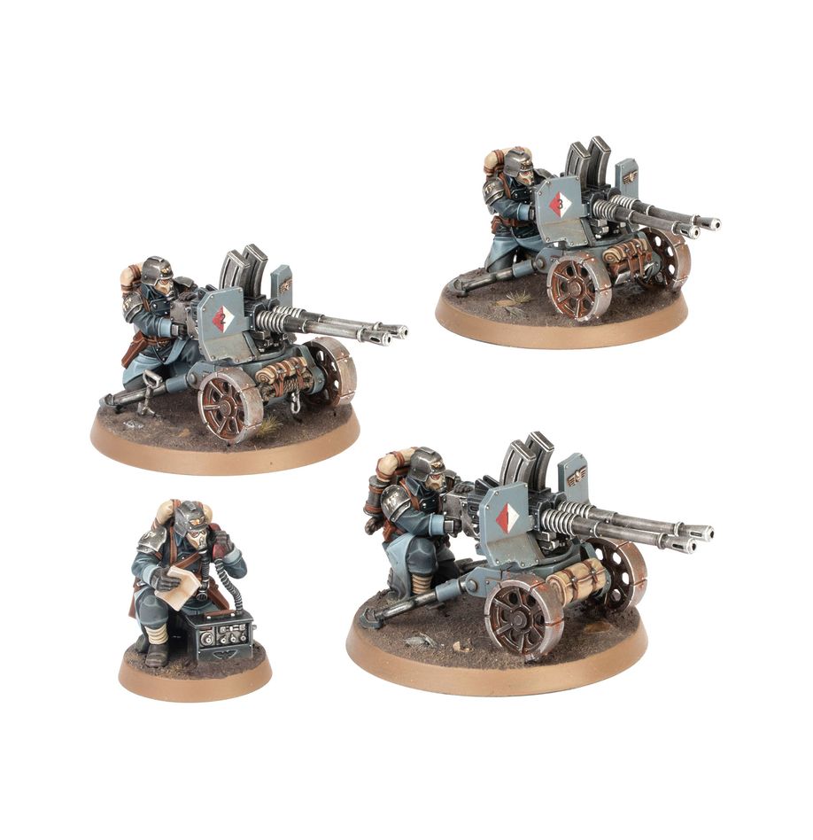 Warhammer 40K - Krieg Heavy Weapons Squad