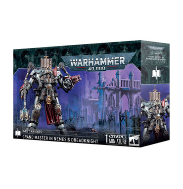 Warhammer 40k - Grey Knights: Grand Master in Nemesis Dreadknight (Pre-Order) (Releases 9/20/2025)