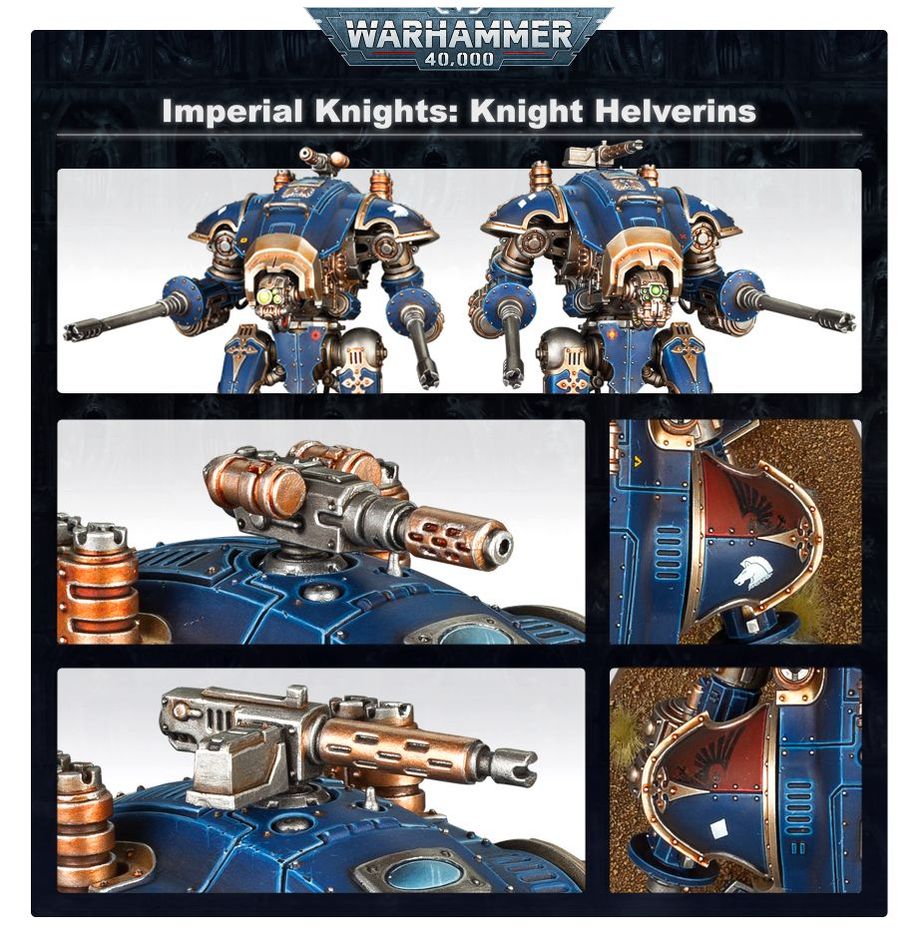 Warhammer 40k - Imperial Knights: Knight Armigers