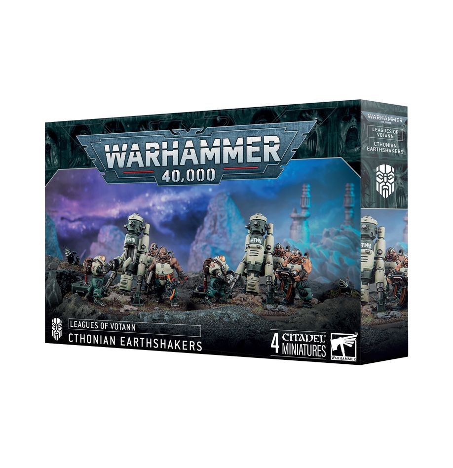 Warhammer 40k: Leagues of Votann - Cthonian Earthshakers (Pre-Order) (Releases 3/28/25)