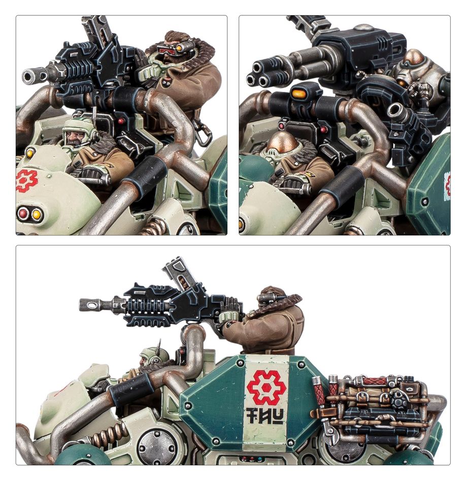 Warhammer 40k: Leagues of Votann - Kapricus Defender/Carrier