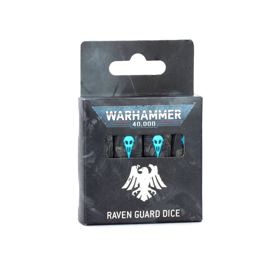 Warhammer 40k - Raven Guard Dice (Pre-Order) (Releases 9/20/2025)