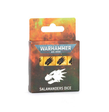 Warhammer 40k: Salamanders Dice (Pre-Order) (Releases 8/23/25)