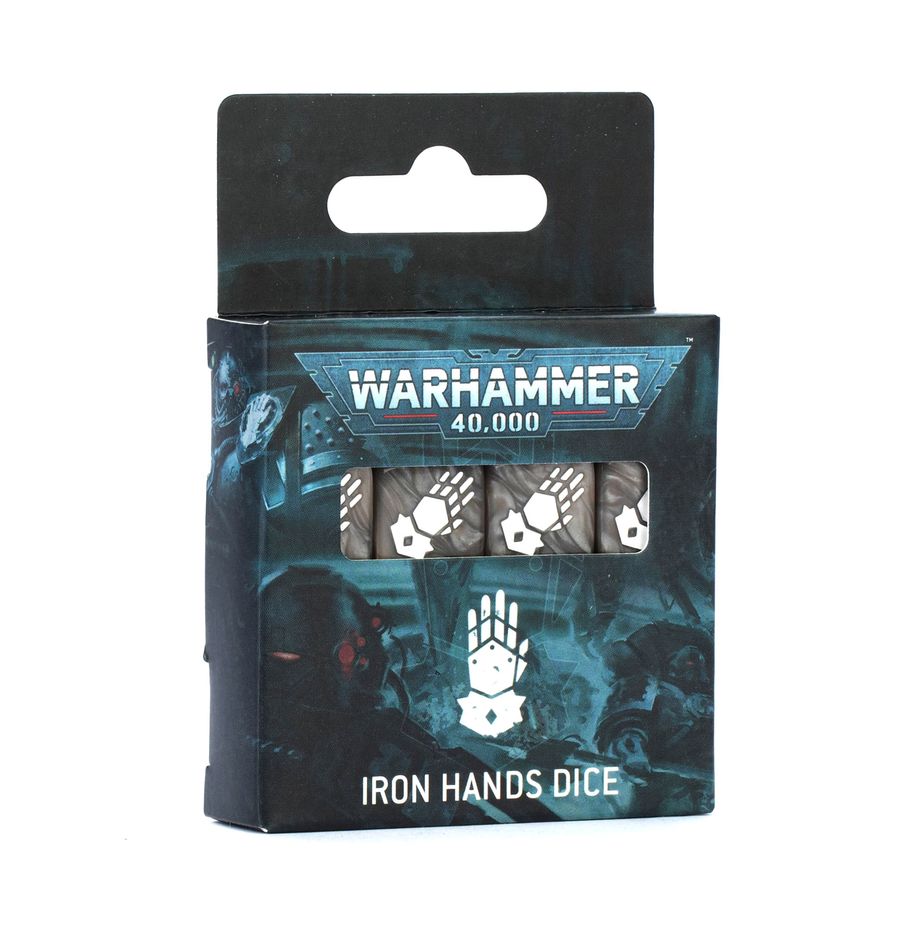 Warhammer 40k - Iron Hands Dice (Pre-Order) (Releases 10/25/25)