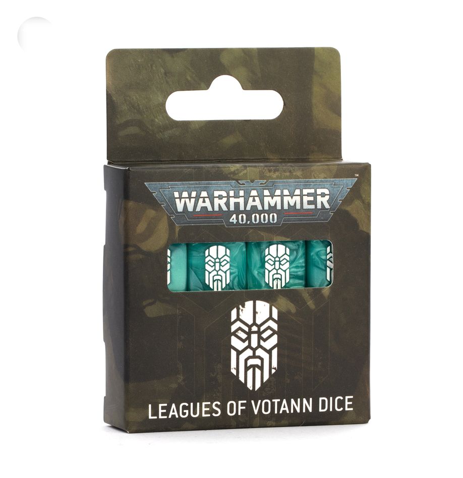 Warhammer 40k: Leagues of Votann Dice (Pre-Order) (Releases 8/23/25)