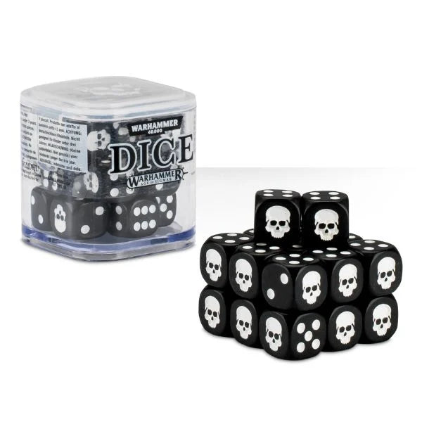 Warhammer Dice Cube - Black