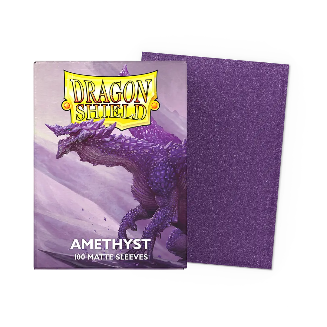 Dragon Shield: Amethyst - Matte Card Sleeves (100ct)