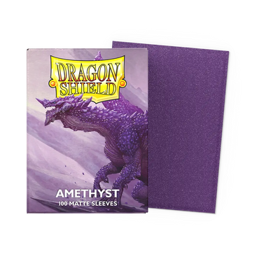 Dragon Shield: Amethyst - Matte Card Sleeves (100ct)