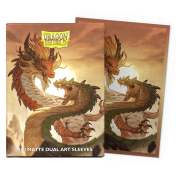 Dragon Shield: Wood Snake 2025 - Brushed Art Sleeves - Standard Size