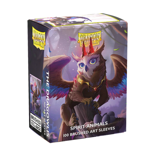 Dragon Shield Brushed Art Sleeves - The Dragowlis