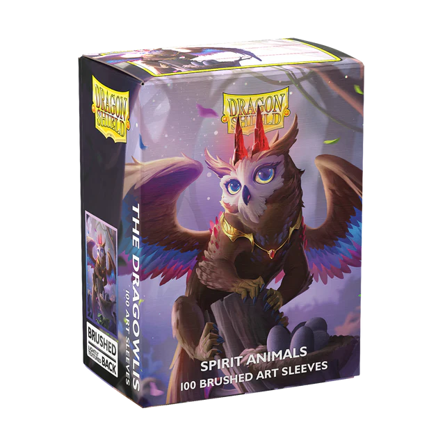 Dragon Shield Brushed Art Sleeves - The Dragowlis