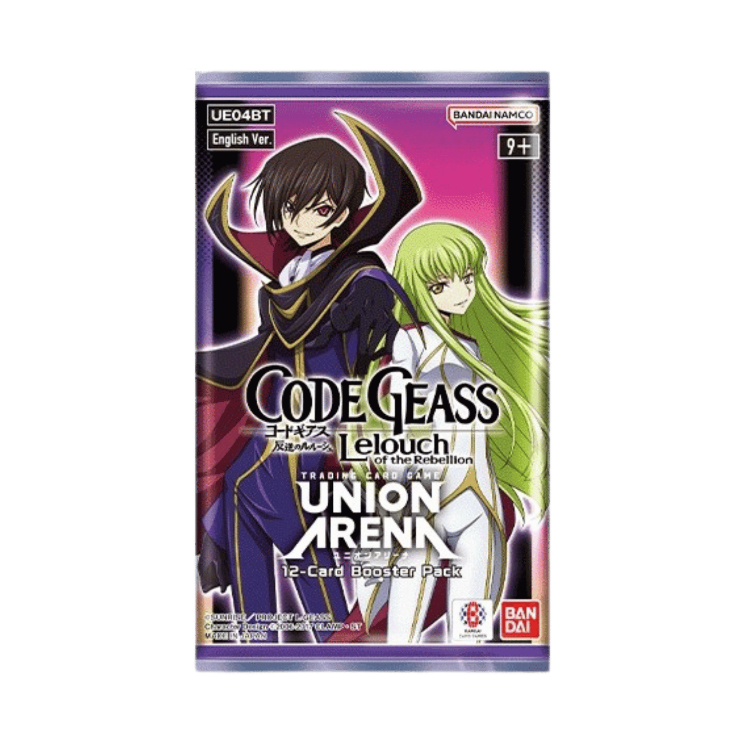 Union Arena - Code Geass: Lelouch of the Rebellion Booster Pack [UE04BT]