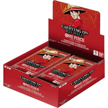 One Piece Card Game: Carrying on His Will [OP-13] Booster Box Pre-Order (Releases 11/7/25)