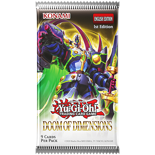 Yu-Gi-Oh: Doom of Dimensions Booster Pack
