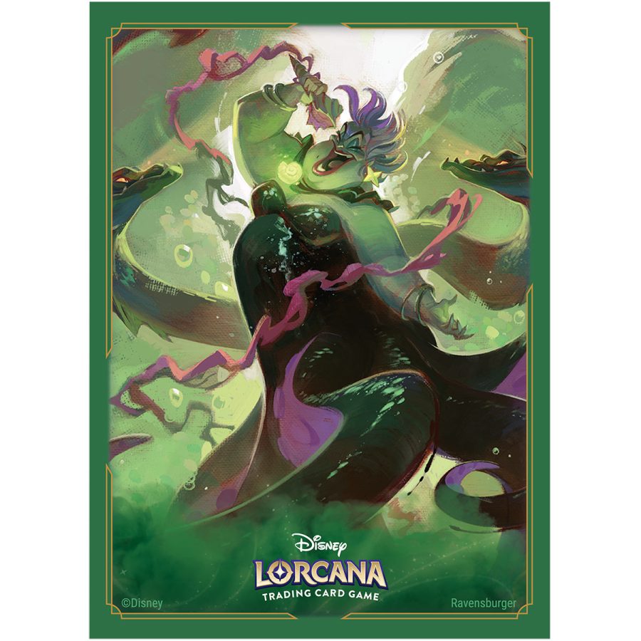 Disney Lorcana Card Sleeves - Ursula - Deceiver of All