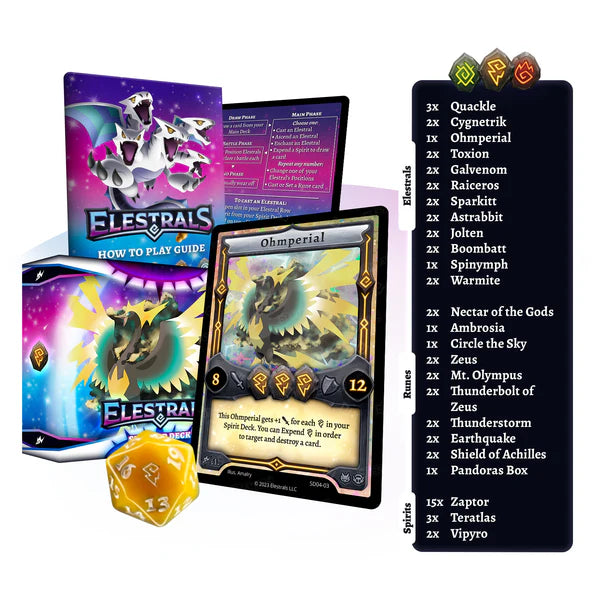 Elestrals: Base Set Ohmperial Starter Deck - 1st Edition