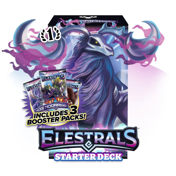 Elestrals: Moonrise Posthumoose Starter Deck with 3 Packs - 1st Edition