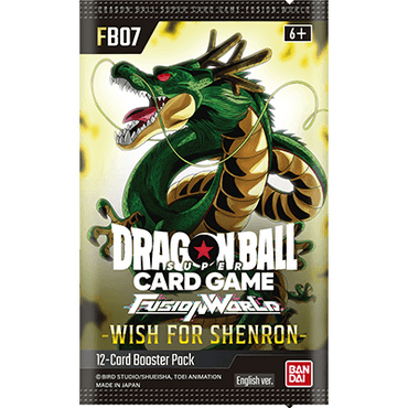 DBSCG Fusion World: Wish for Shenron Booster Pack [FB-07]