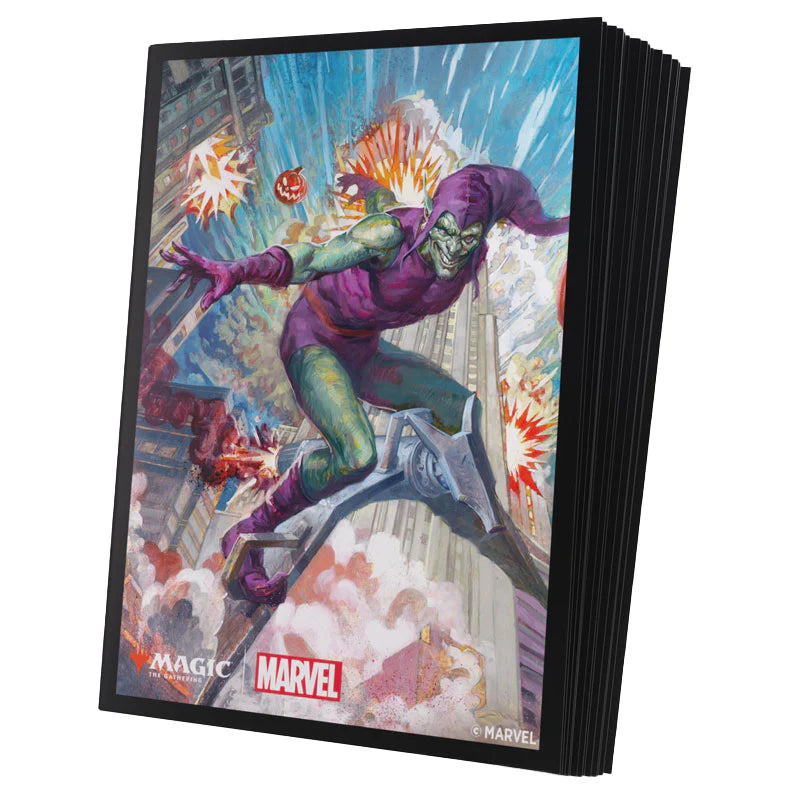 Magic: The Gathering Spider-Man Premium Art Sleeves Green Goblin