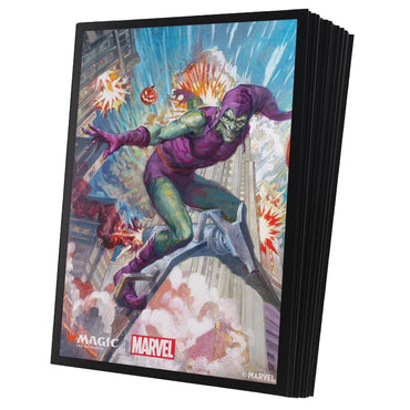 Magic: The Gathering Spider-Man Premium Art Sleeves Green Goblin