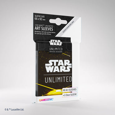 Star Wars Unlimited Art Sleeves - Yellow