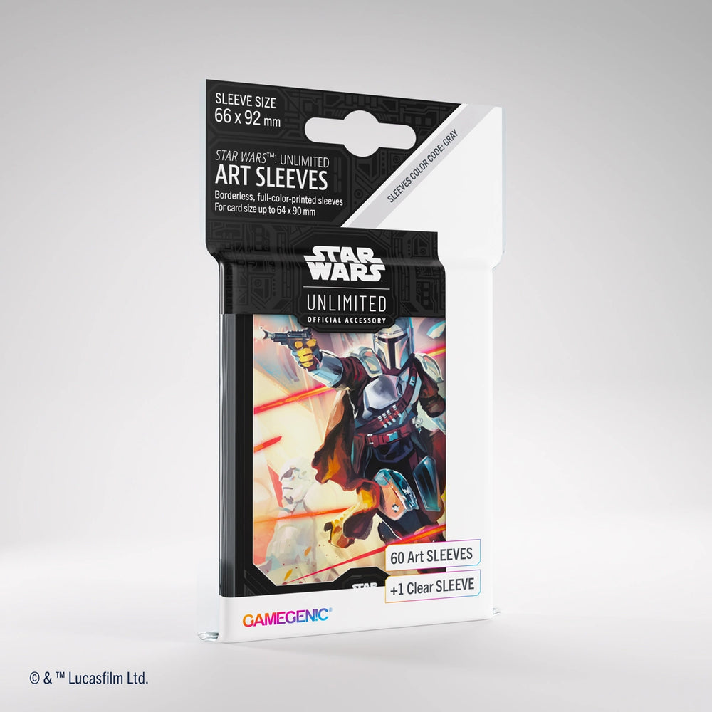 Star Wars Unlimited Art Sleeves - Mandalorian