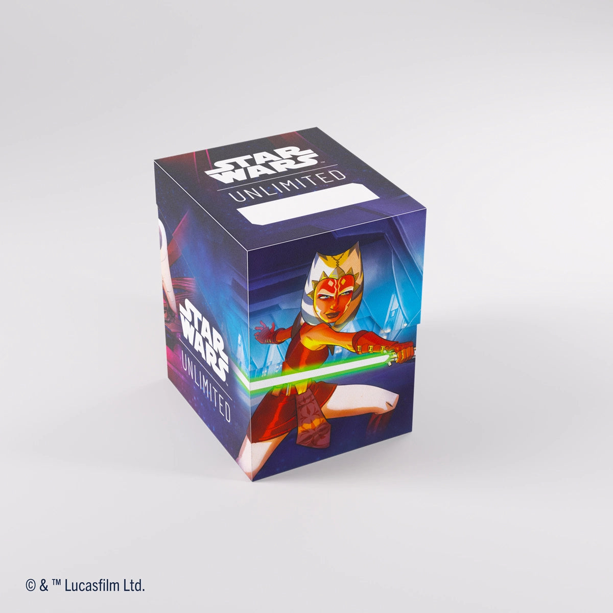 Gamegenic Deck Box: Star Wars Unlimited - Soft Crate - Ahsoka Tano/General Grievous