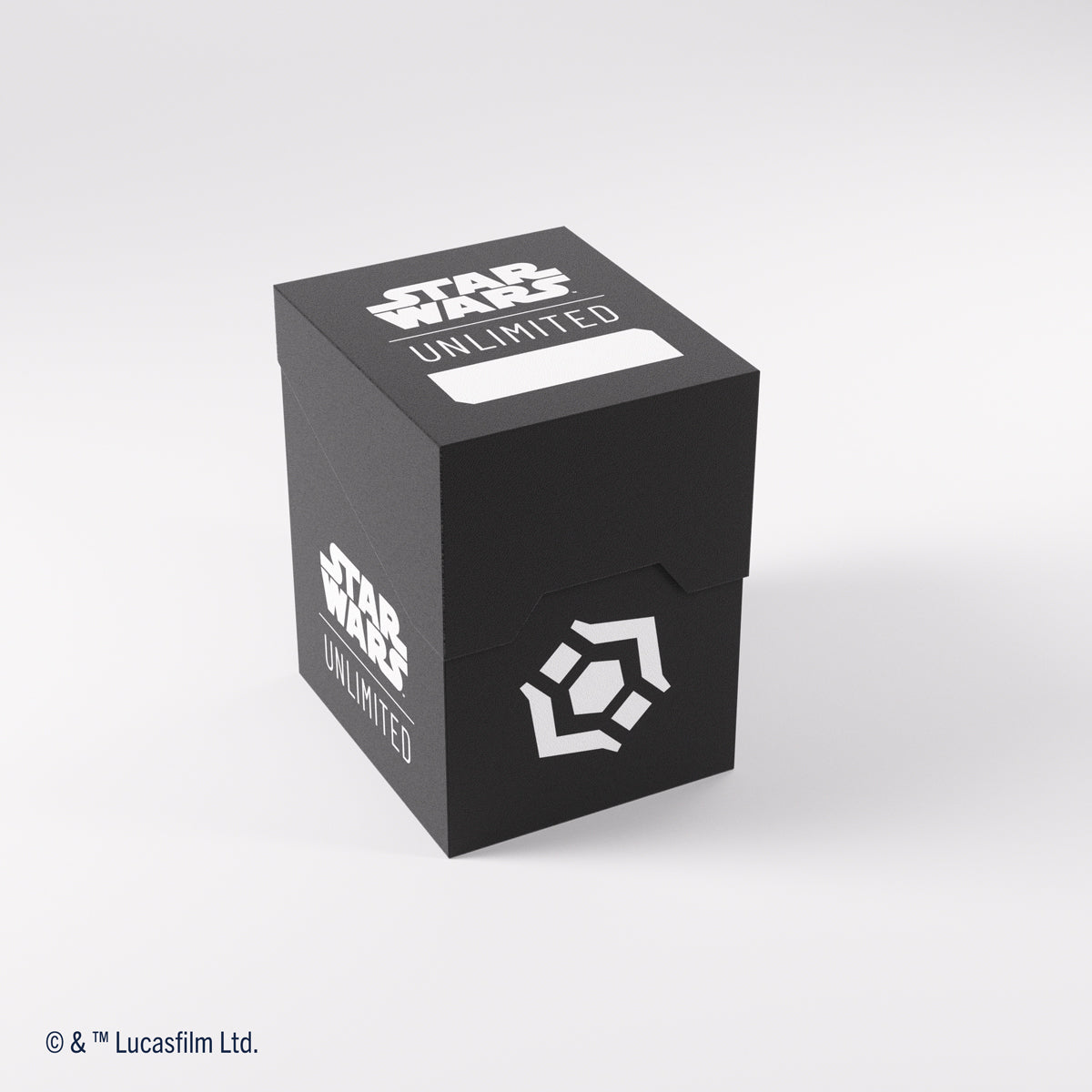 Gamegenic: Star Wars Unlimited Soft Crate Deck Box - Black/White