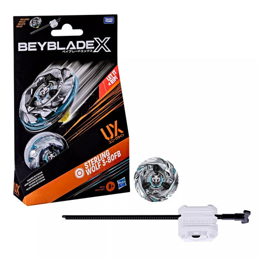 Beyblade X Sterling Wolf 3-80FB UX Starter Pack Set