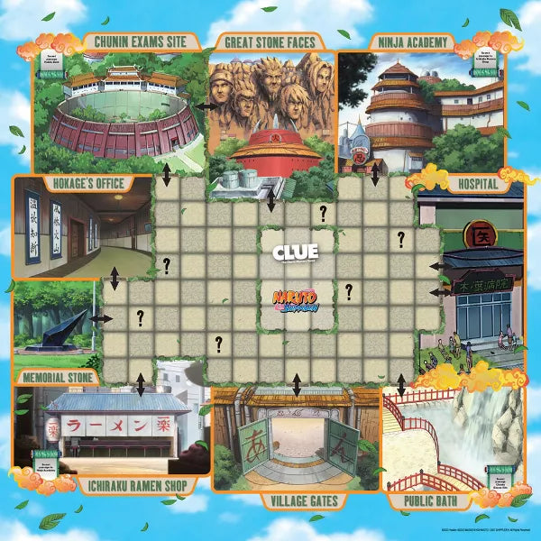 CLUE®: Naruto Shippuden Board Game