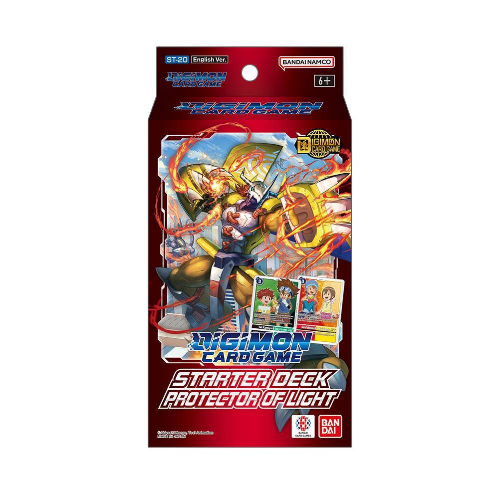Excell Digimon Trading Card Game Starter Deck Protector of Light ST-20