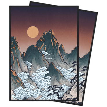 ARCANE FORTRESS: UKIYO-E COLLECTION: CRIMSON RIDGE MATTE SLEEVES (100CT)