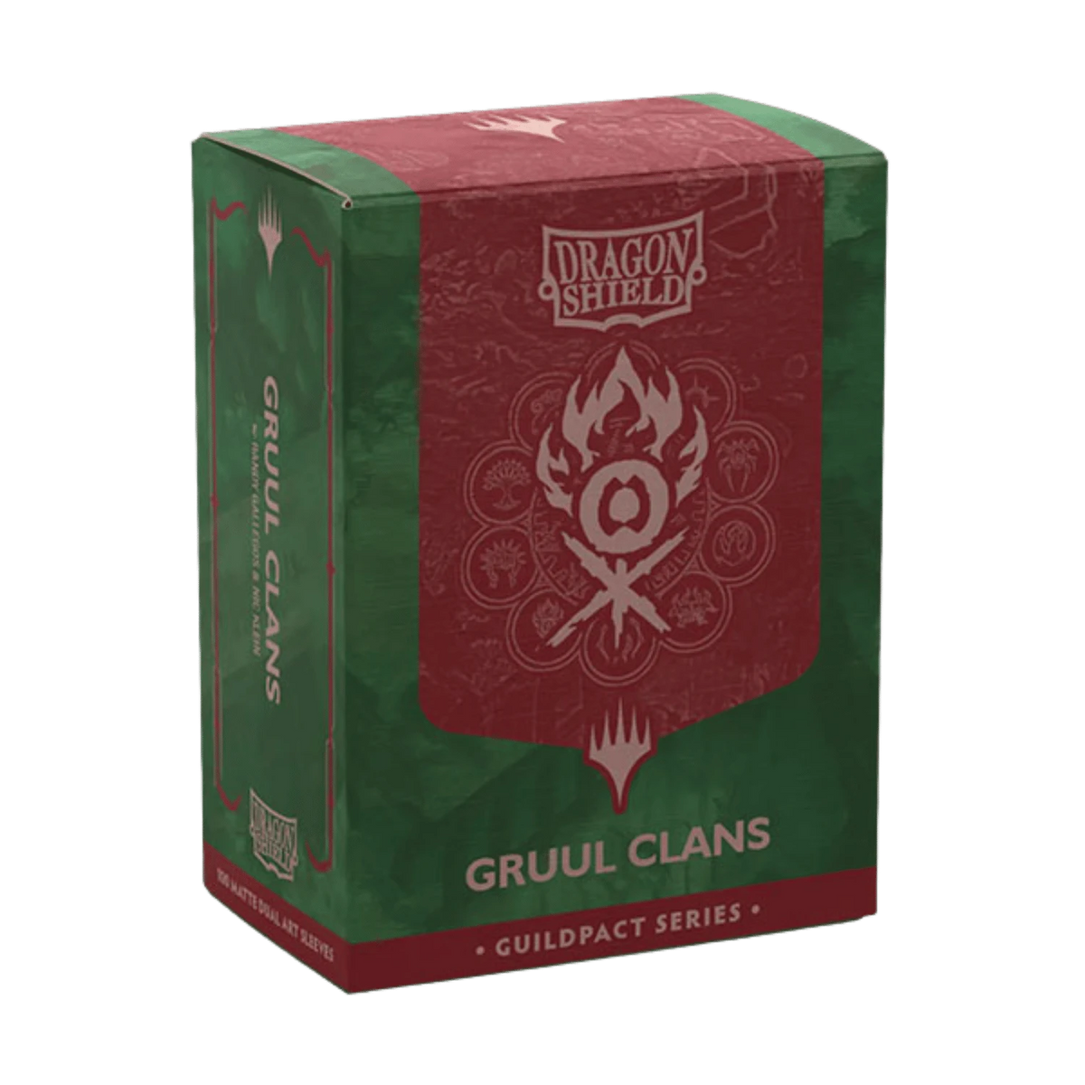 Dragon Shield: MTG Guildpact Series "Gruul Clans" - Matte Dual Art Card Sleeves (100ct